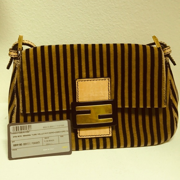 Fendi Handbags - Fendi mini baguette